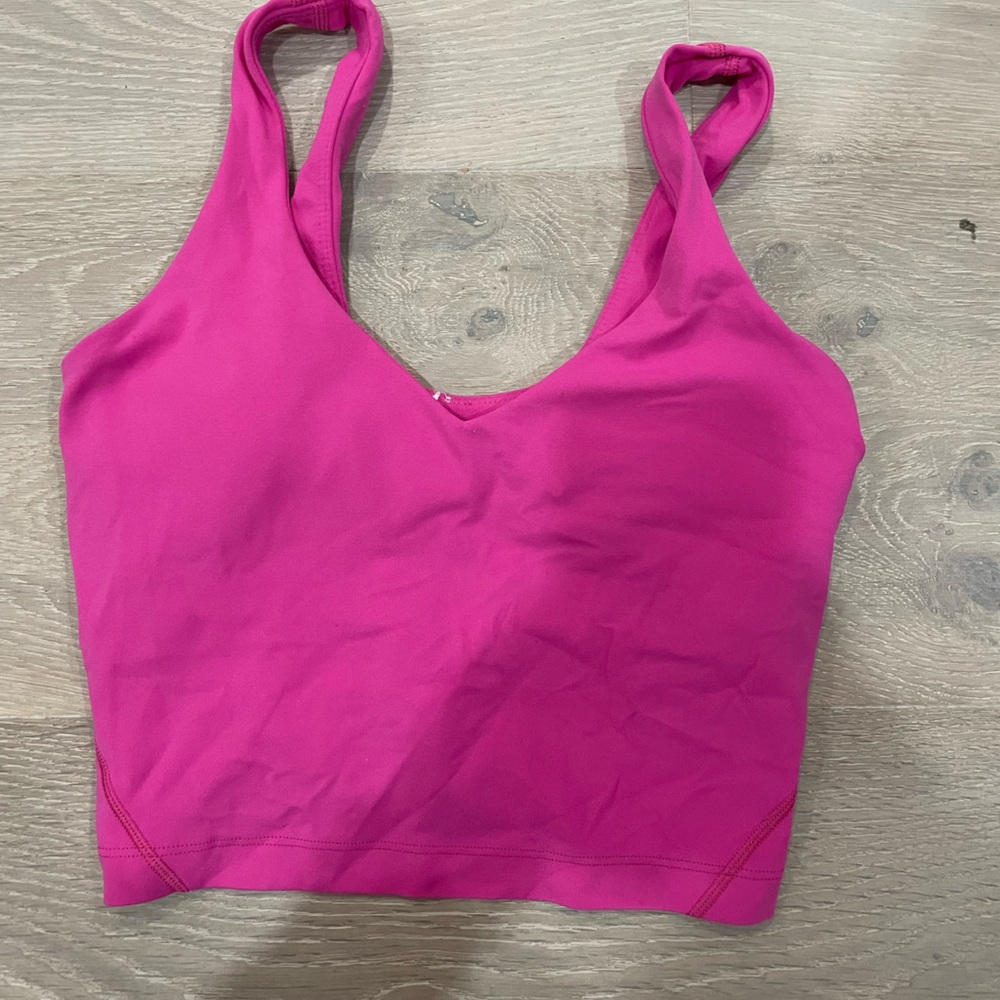 Lululemon Athletica Pink align Tank Top size 2